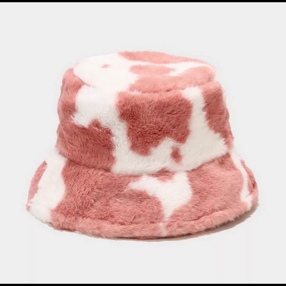 Bucket Hat Cow Print - Picture 2 of 2